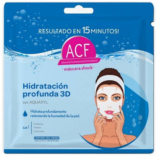 Acf - Máscara Hidratación Profunda 3D 10Ml