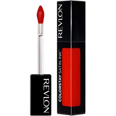 Revlon Cs Satin Ink 16hs Liquid Lipstick - 018 Fired Up