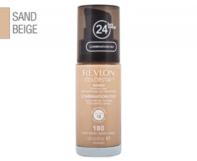 Revlon  P. Pump Makeup Oily - Sand Beige 180