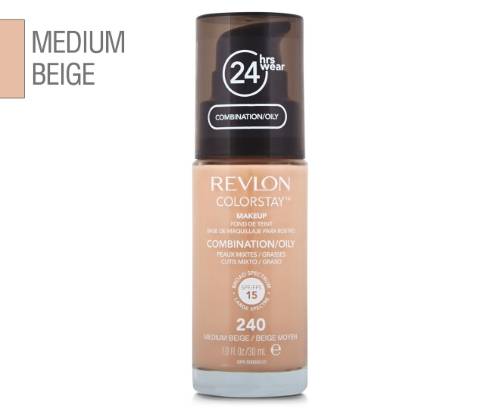 Revlon  P. Pump Makeup Oily - Medium Beige 240