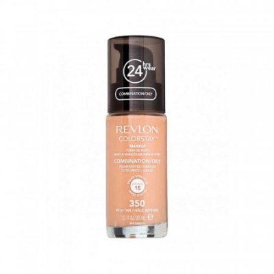 Revlon  P. Pump Makeup Oily - Rich Tan 350