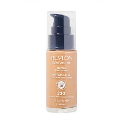 Revlon  P. Pump Makeup Dry - Natural Tan 330