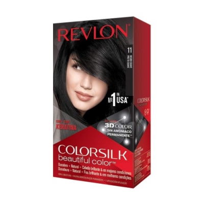 Color Silk 3d Con Keratina- 11 Negro Suave