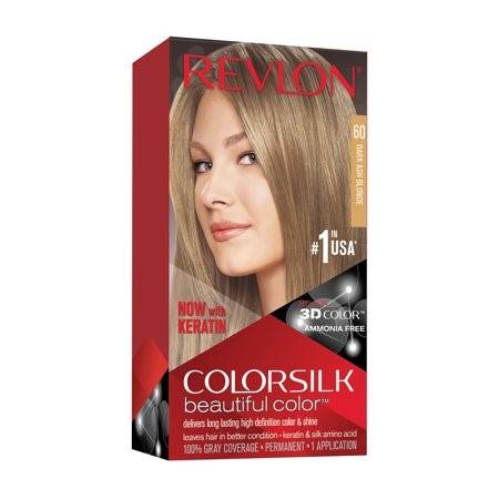 Color Silk 3d Con Keratina- 60 Rubio Oscuro Ceniza







