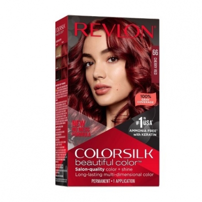 Color Silk 3d Con Keratina- 66 Rojo Cereza