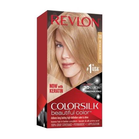 Color Silk 3d Con Keratina- 70 Rubio Medio Ceniza