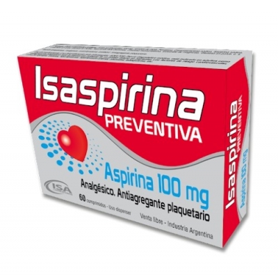 Isa Isaspirina Preventiva X 60 Comprimidos