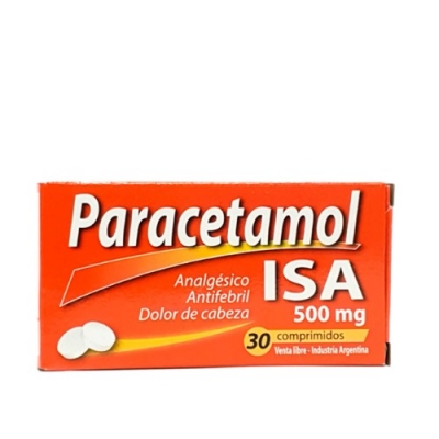 Isa Paracetamol 500mg  X 30 Comp.