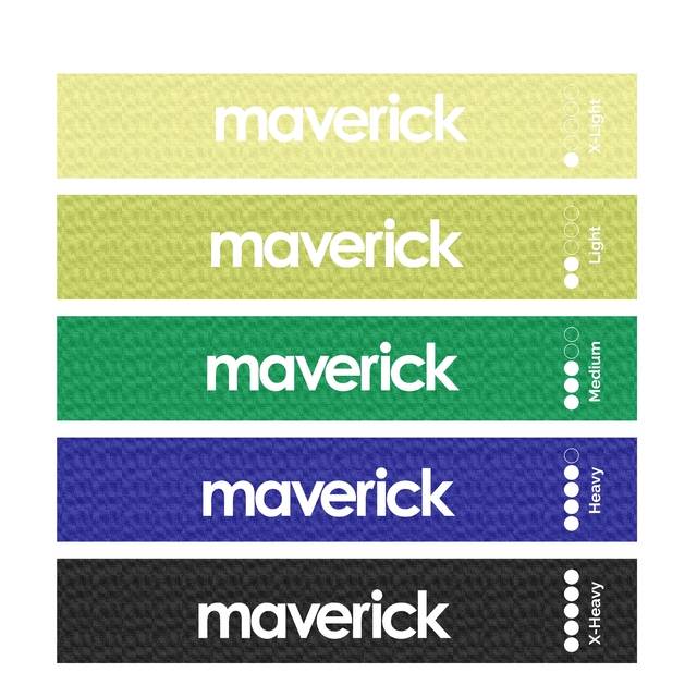 Maverick - Kit De Bandas Isomtricas X 5 - Crow