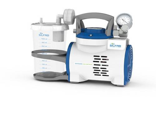 Silfab - Aspirador De Uso Continuo - Frasco 1Lt - Vacuometro - N33V-A