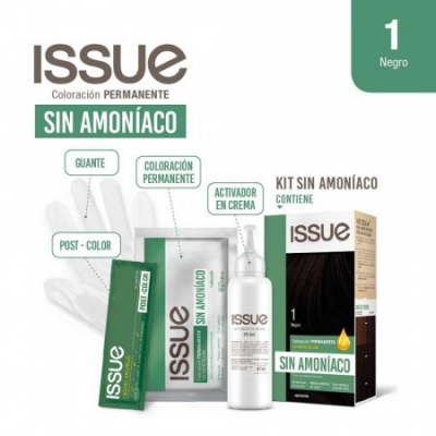 Issue Kit Sin Amoniaco - N°1 Negro