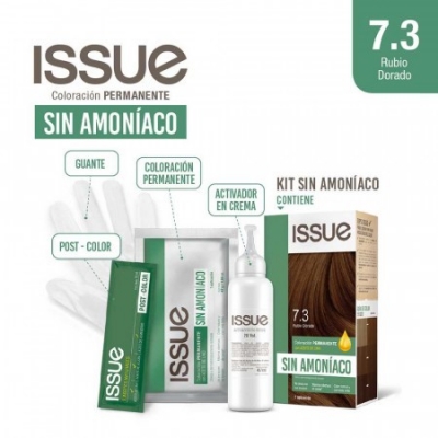 Issue Kit Sin Amoniaco - N°7.3 Rubio Dorado