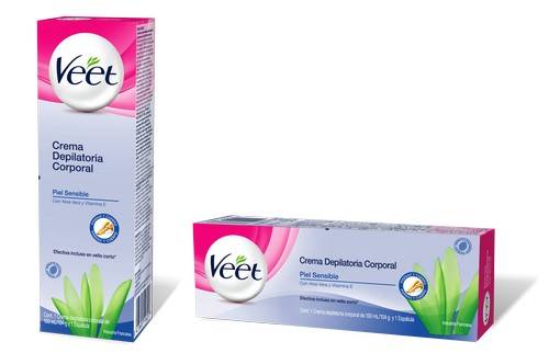 Veet Crema Depilatoria Piel Sensible X 100 Ml