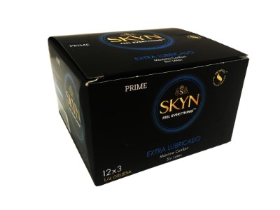 Prime 12 X 3 Skyn Extra Lubricado