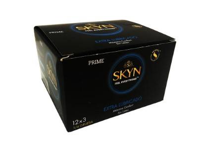 Prime 12 X 3 Skyn Extra Lubricado