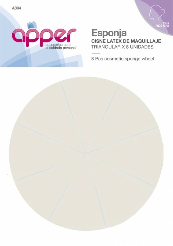 Apper Esponja De Maquillaje Cisne Latex