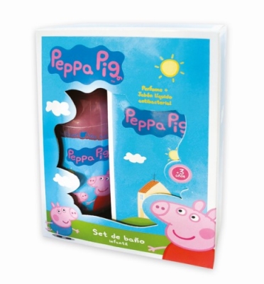Peppa Pig Set De BaÑo - Perfume + Jabon Liquido