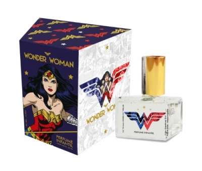 Mujer Maravilla Perfume X 50 Ml Con Stickers 