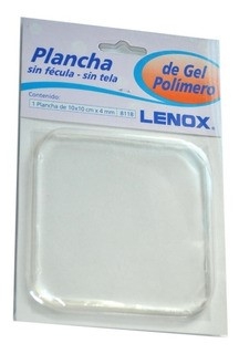 Lenox 8066 Plancha Gel X2 10x10 Sin Autoadhesivo