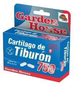 Garden House Cartilago Tiburon 750 X30 Capsulas