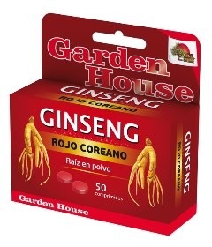 Garden House Ginseng Rojo Coreano X50 Comprimidos
