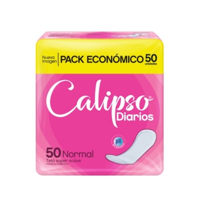 Calipso - Protector Diario Normal C/seda X 20 (bulto 20x50)