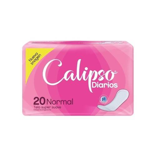Calipso - Protector Diario Normal C/seda  X 20 (bulto 40x20)