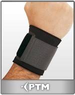 Ptm Muñequera Tubular Con Banda De Ajuste T2