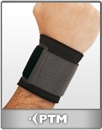 Ptm Muñequera Tubular Con Banda De Ajuste T3